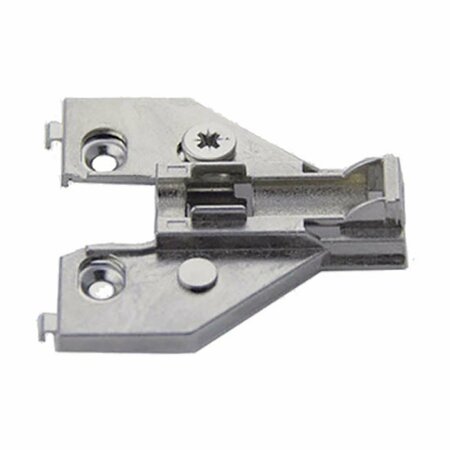 DTC 6mm Screw On Cam Adjustable Face Frame Baseplate for Pivot-Pro Hinges 88H60JQ